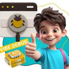 Тестирование & Vibe Debug. Охотники за багами - КИБЕРшкола программирования для детей, компьютерные курсы для школьников, начинающих и подростков - KIBERone г. Нижний Тагил