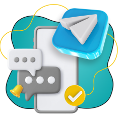 Создание Mini App для Telegram - КИБЕРшкола программирования для детей, компьютерные курсы для школьников, начинающих и подростков - KIBERone г. Нижний Тагил