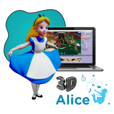 Alice 3d - КИБЕРшкола программирования для детей, компьютерные курсы для школьников, начинающих и подростков - KIBERone г. Нижний Тагил