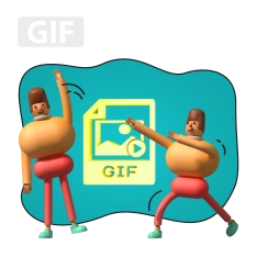 Gif-анимация - КИБЕРшкола программирования для детей, компьютерные курсы для школьников, начинающих и подростков - KIBERone г. Нижний Тагил