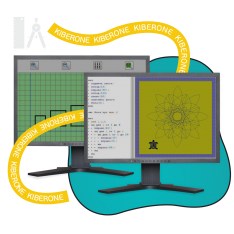 Исполнители чертежник и черепашка - КИБЕРшкола программирования для детей, компьютерные курсы для школьников, начинающих и подростков - KIBERone г. Нижний Тагил