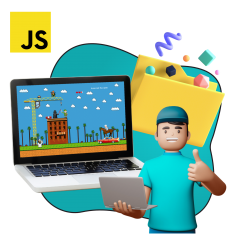 Программирование на JavaScript. Учимся создавать игры! - КИБЕРшкола программирования для детей, компьютерные курсы для школьников, начинающих и подростков - KIBERone г. Нижний Тагил