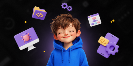 Идеальный сайт с нуля: код, дизайн и AI-помощник - КИБЕРшкола программирования для детей, компьютерные курсы для школьников, начинающих и подростков - KIBERone г. Нижний Тагил